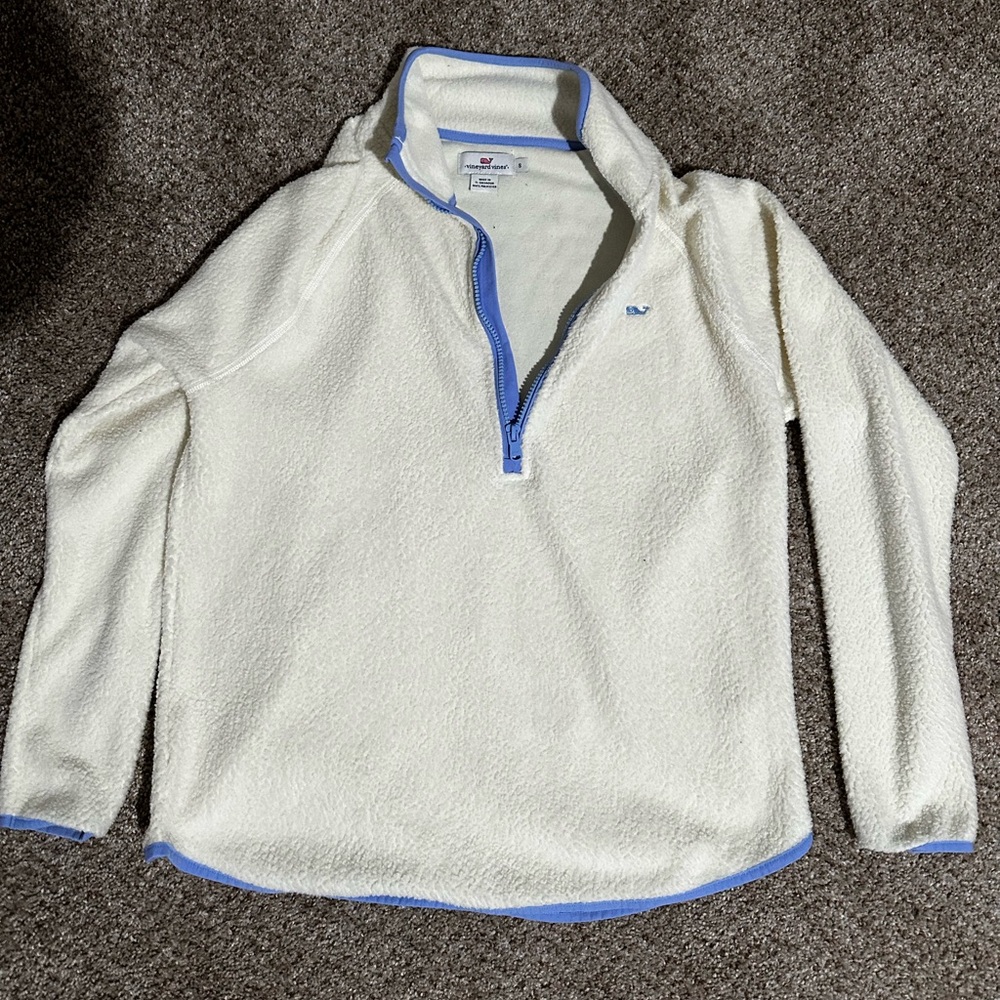 Vineyards Vines Quarter Zip Sherpa